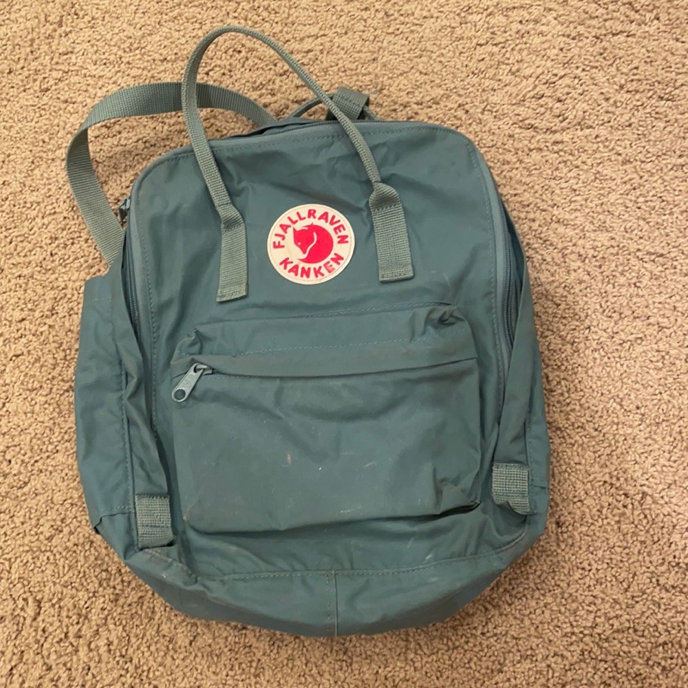 Green kanken backpack